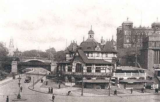 Historische HamburgFotos Strassenszenen