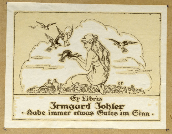 Irmgard Johlers Exlibris