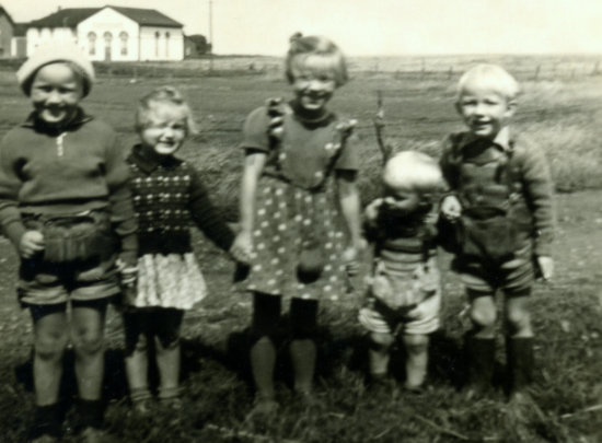 Ekkehard Lauritzen in Morsum 1953