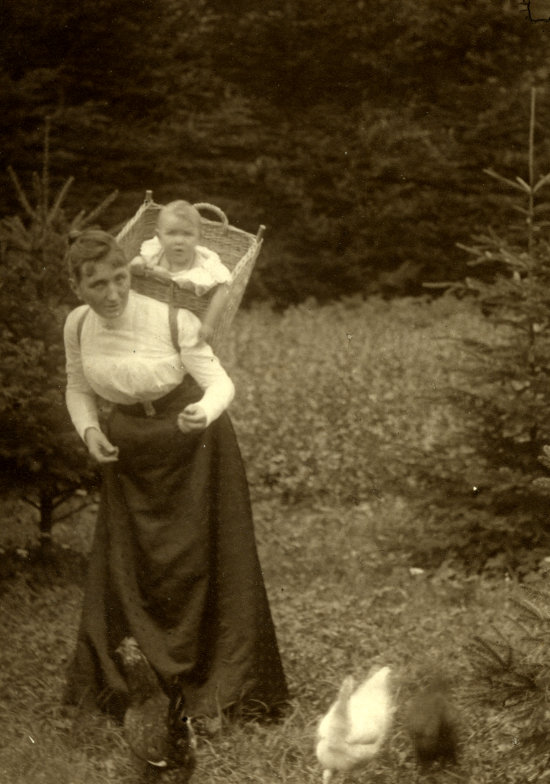 Marie Johler mit Tochter Irmgard